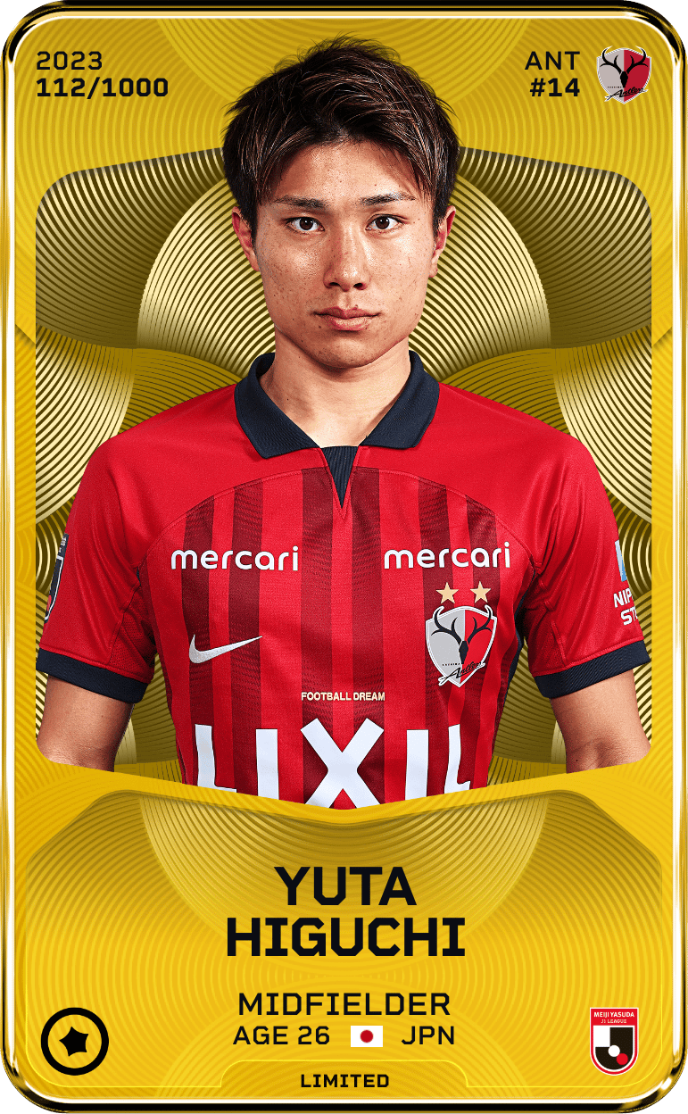 Yuta Higuchi 2023-24 • Limited 112/1000