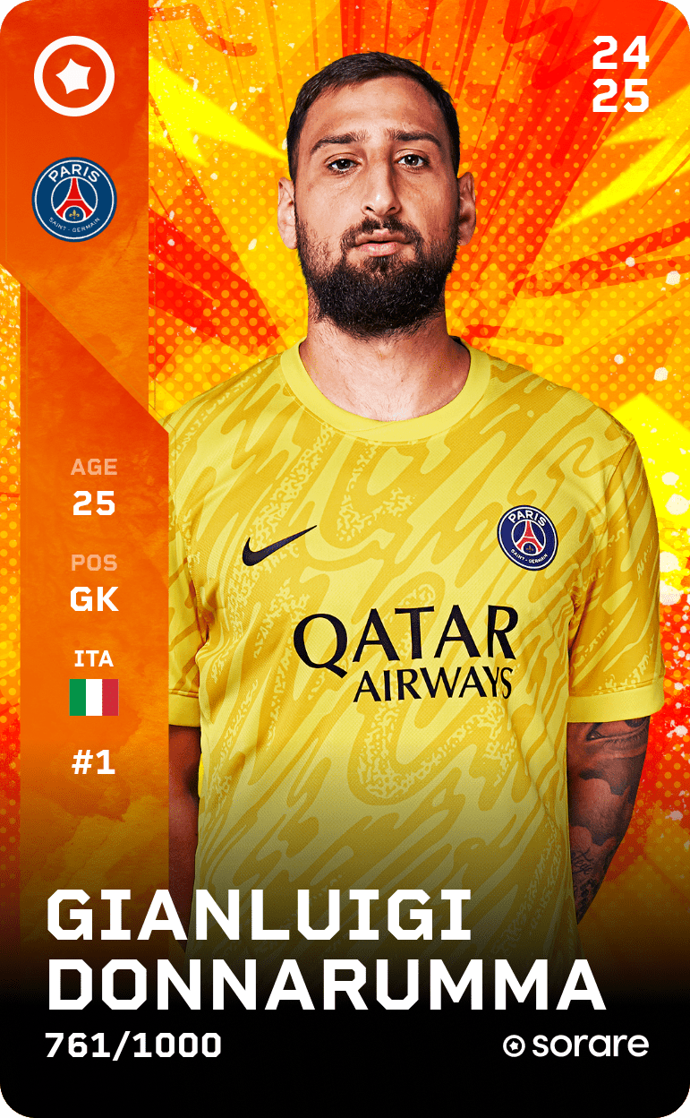 Gianluigi Donnarumma 2024-25 • Limited 761/1000