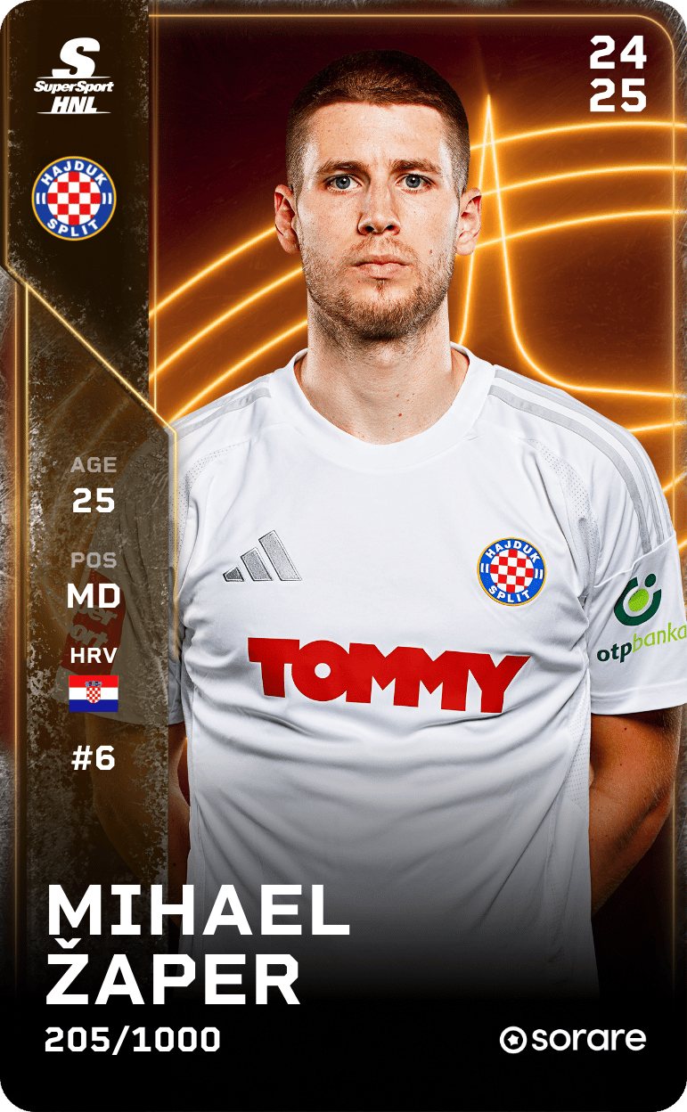 Mihael Žaper 2024-25 • Limited 205/1000