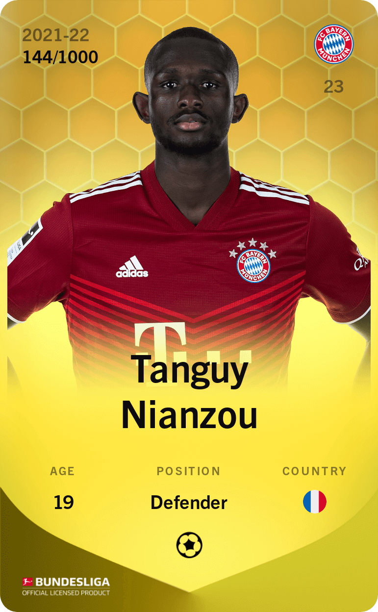 Tanguy Nianzou 2021-22 • Limited 144/1000