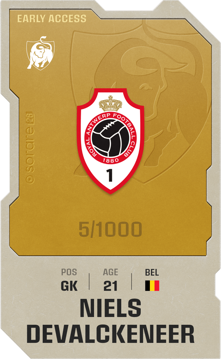 Niels Devalckeneer 2025-26 • Limited 5/1000