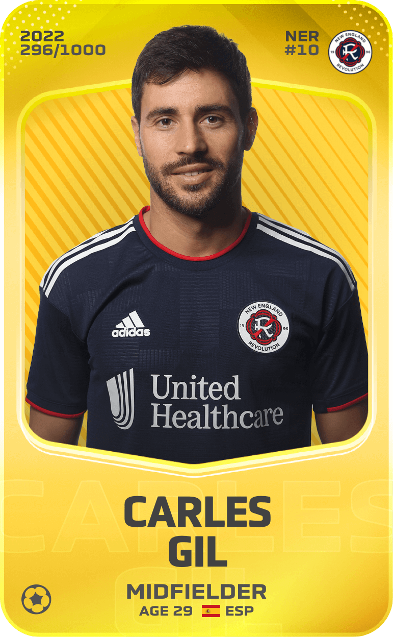 Carles Gil 2022-23 • Limited 296/1000