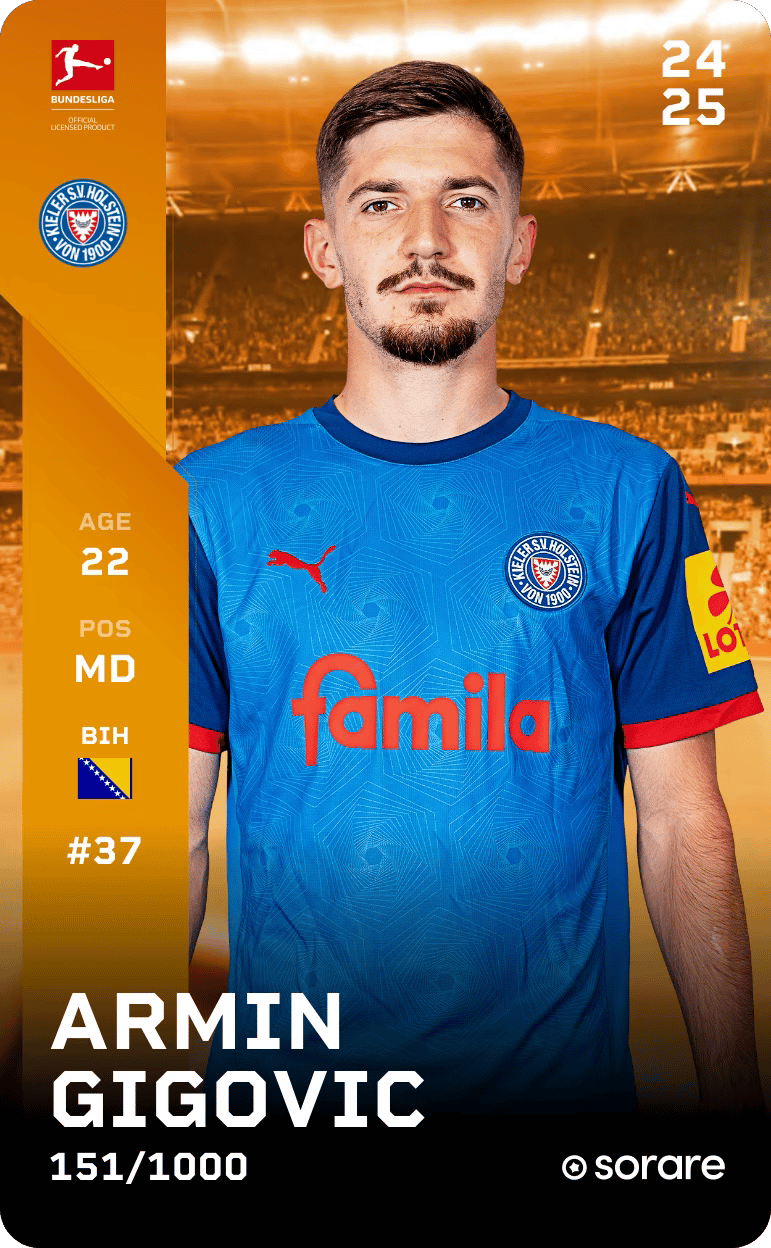 Armin Gigovic 2024-25 • Limited 151/1000