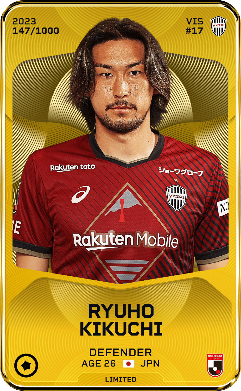 Ryuho Kikuchi 2023-24 • Limited 147/1000