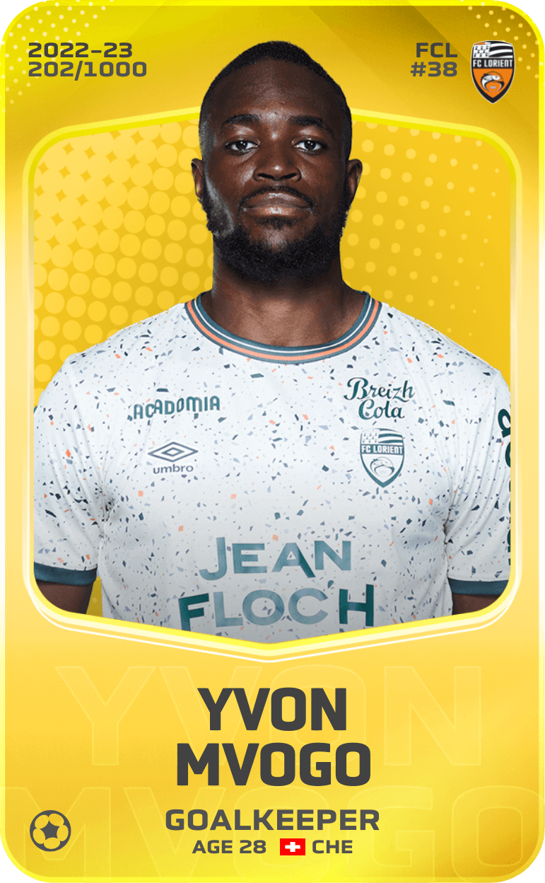 Yvon Mvogo 2022-23 • Limited 202/1000