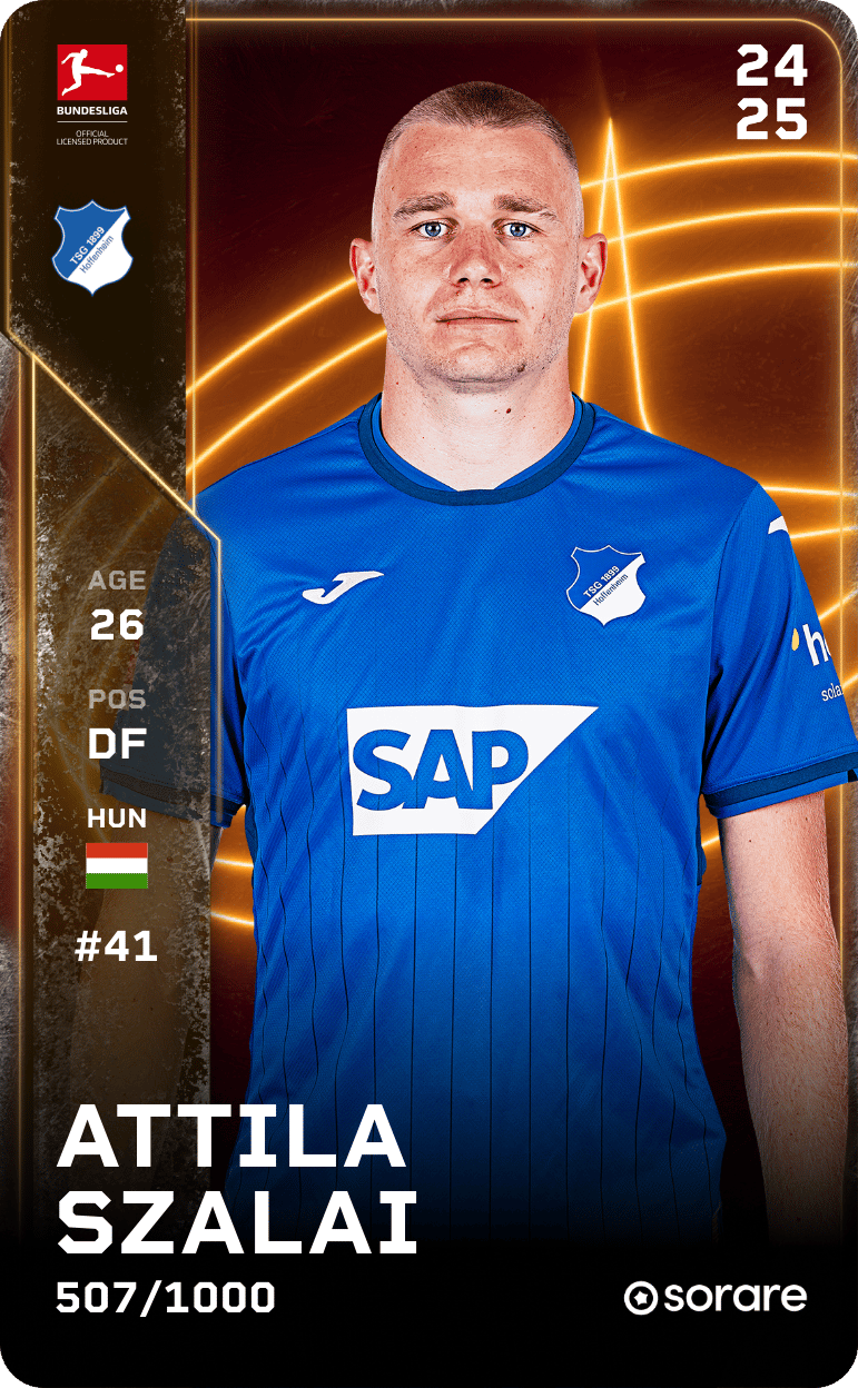 Attila Szalai 2024-25 • Limited 507/1000