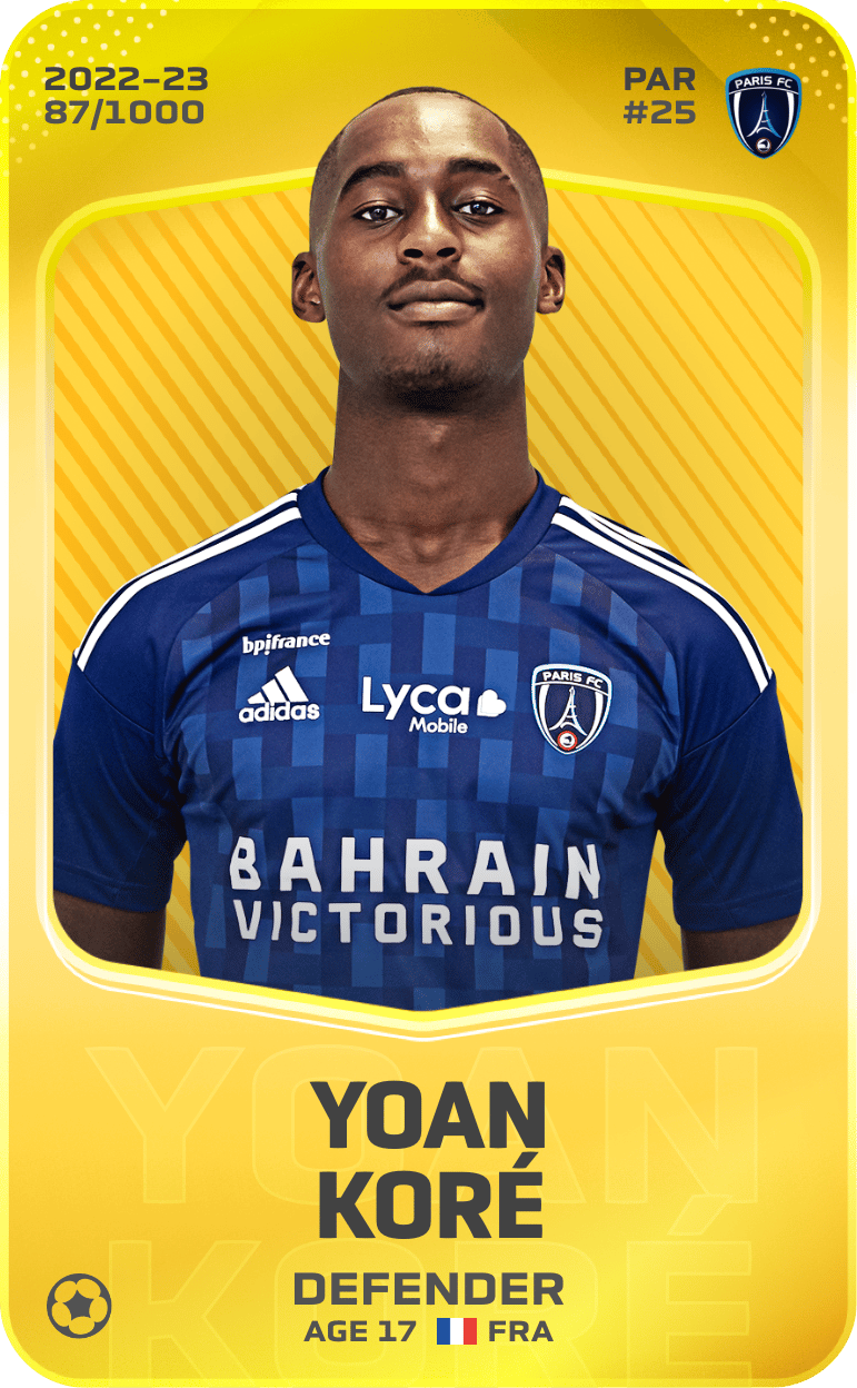 Yoan Koré 2022-23 • Limited 87/1000