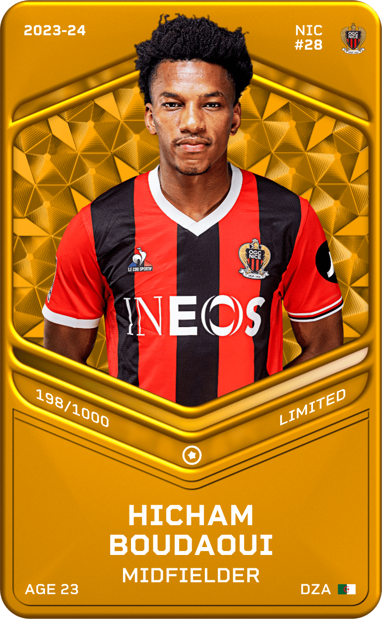 Hicham Boudaoui 2023-24 • Limited 198/1000