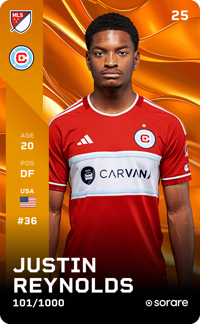 Justin Reynolds 2025-26 • Limited 101/1000