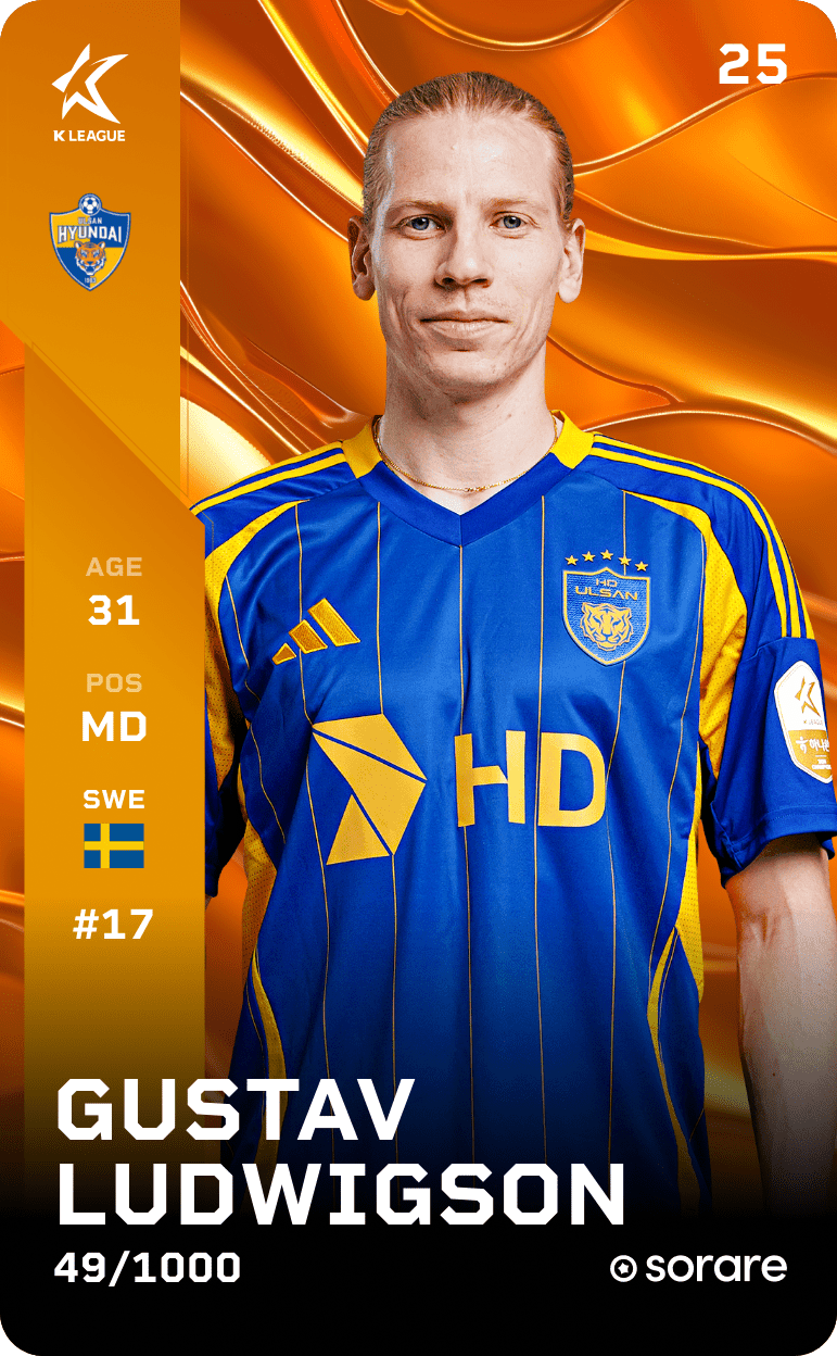 Gustav Ludwigson 2025-26 • Limited 49/1000