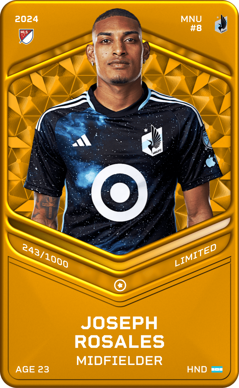 Joseph Rosales 2024-25 • Limited 243/1000
