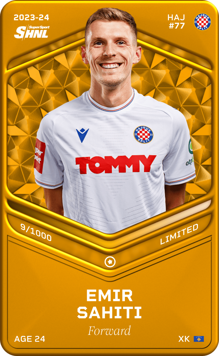 Emir Sahiti 2023-24 • Limited 9/1000