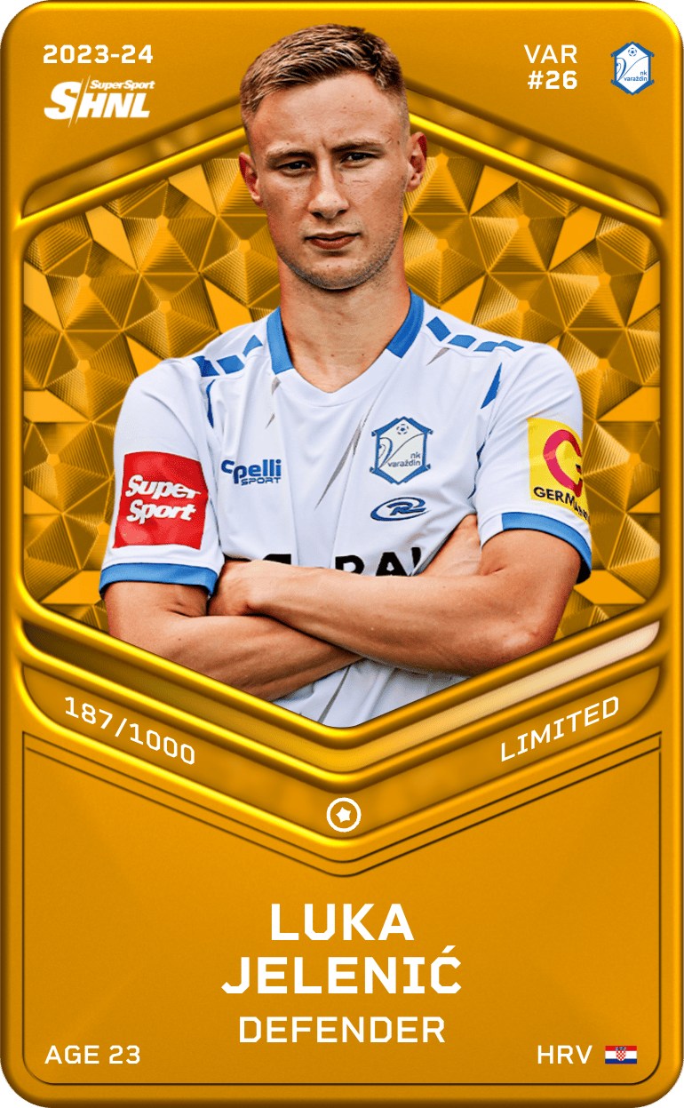 Luka Jelenić 2023-24 • Limited 187/1000