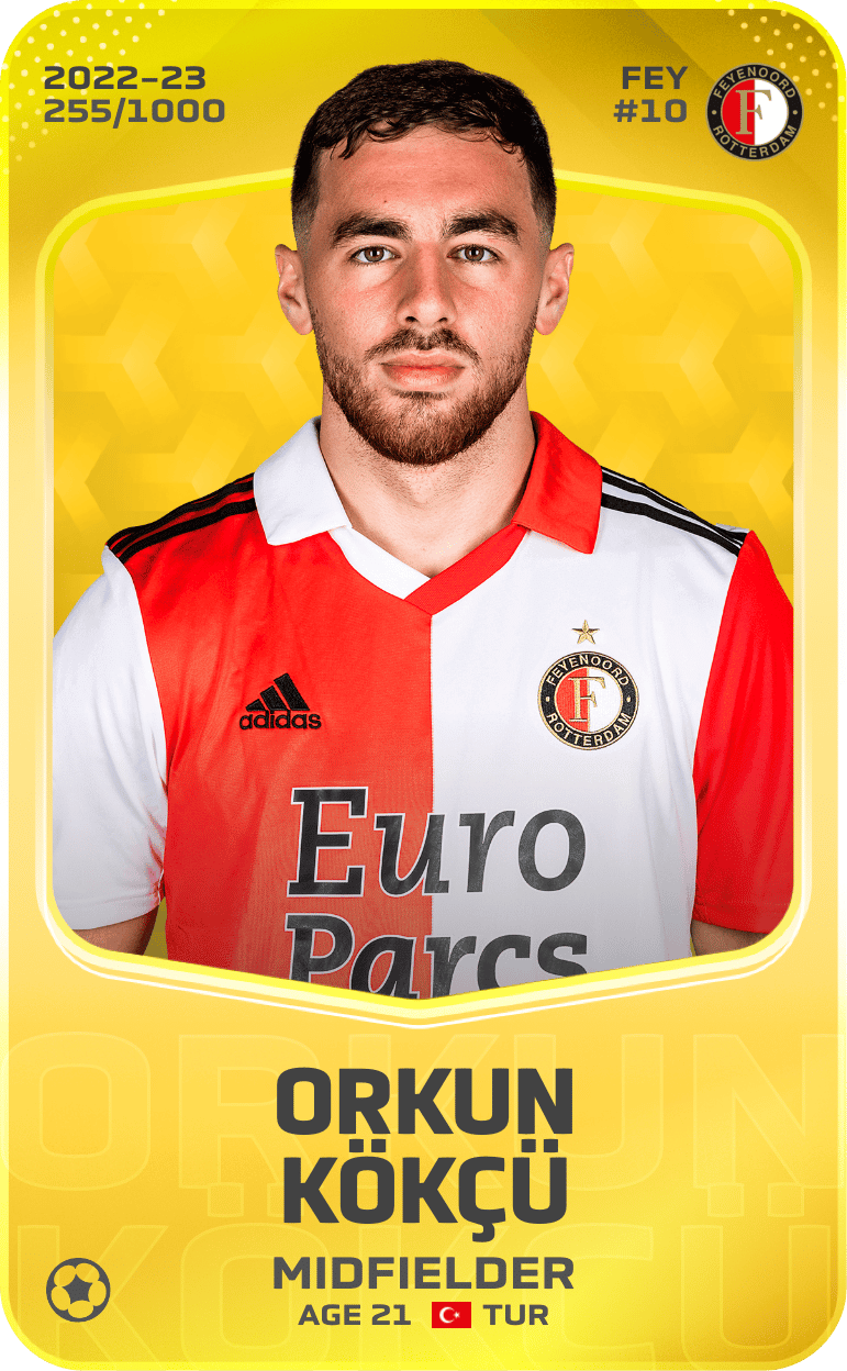 Orkun Kökçü 2022-23 • Limited 255/1000