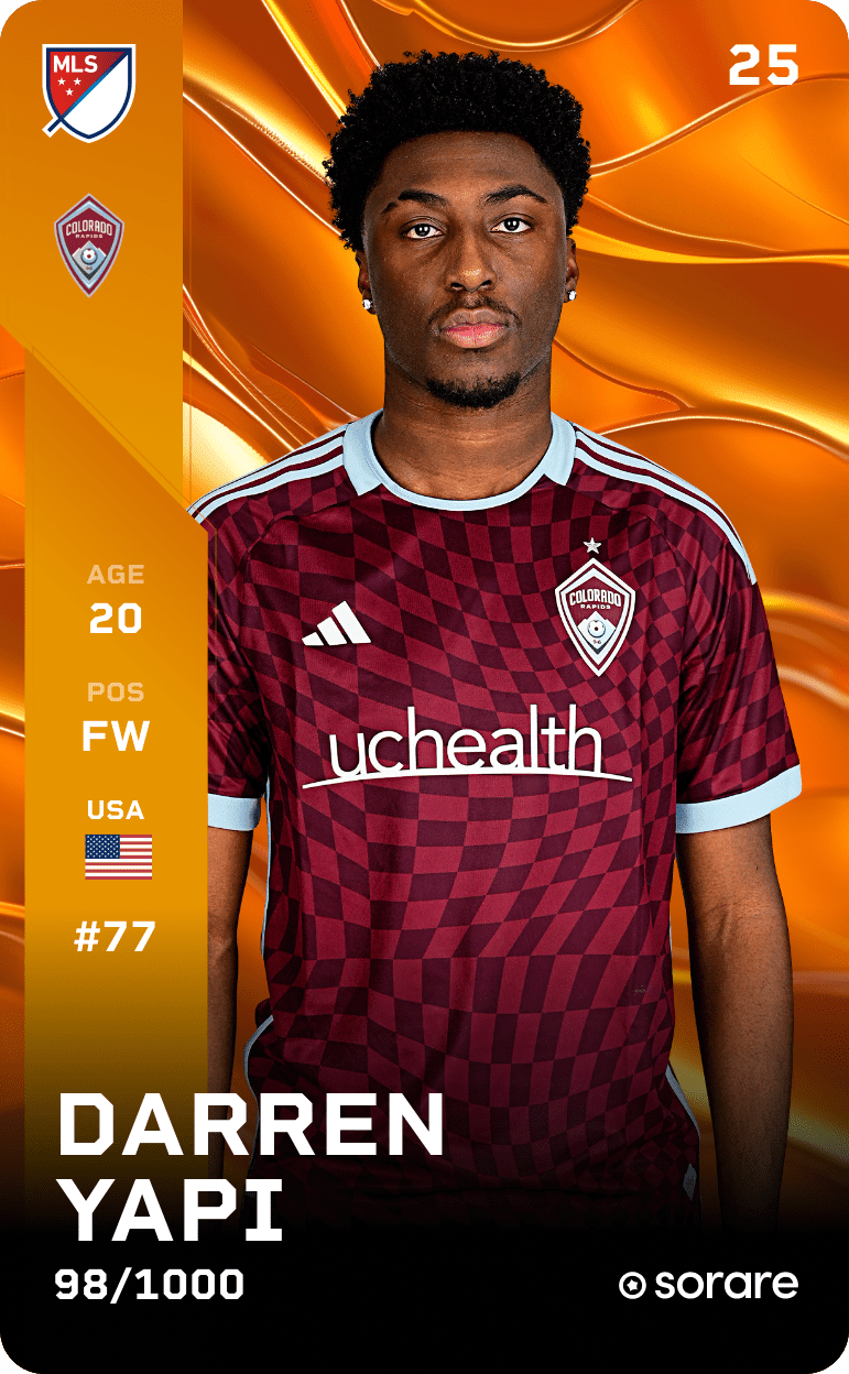 Darren Yapi 2025-26 • Limited 98/1000