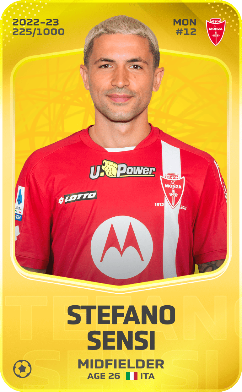 Stefano Sensi 2022-23 • Limited 225/1000