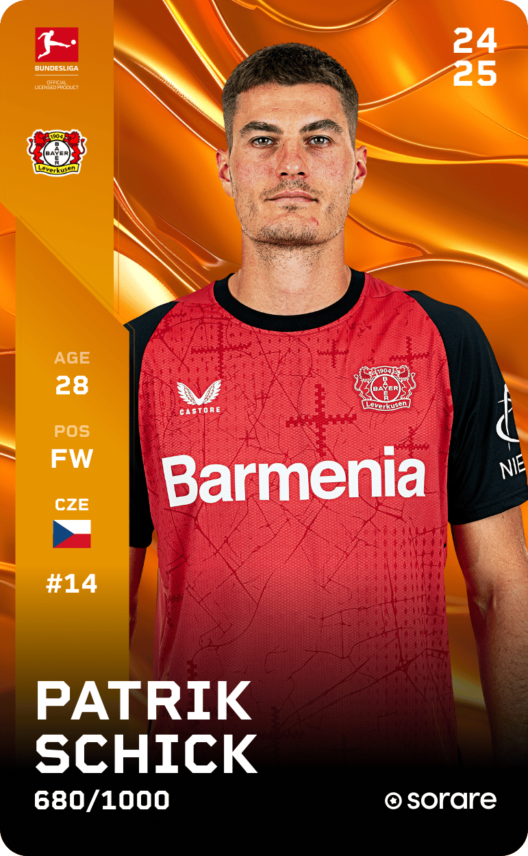 Patrik Schick 2024-25 • Limited 680/1000