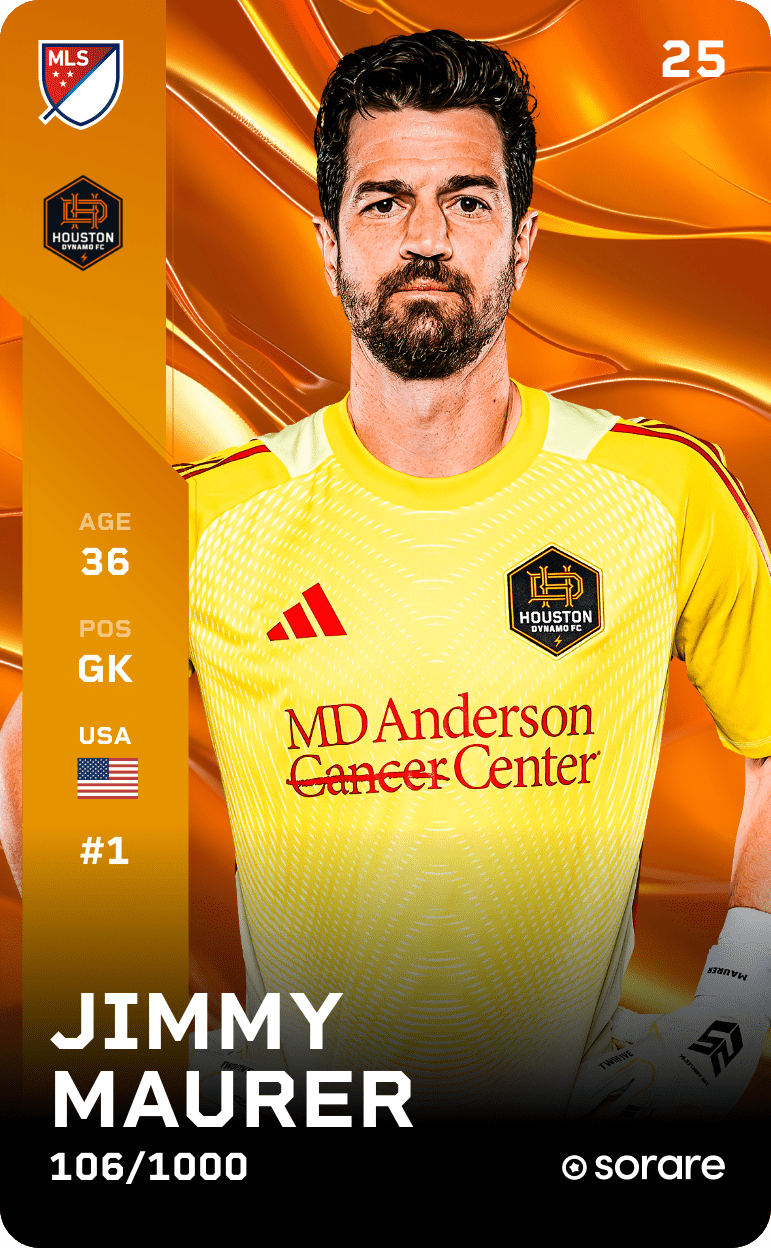 Jimmy Maurer 2025-26 • Limited 106/1000