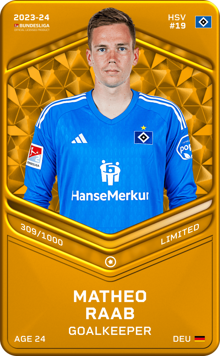 Matheo Raab 2023-24 • Limited 309/1000