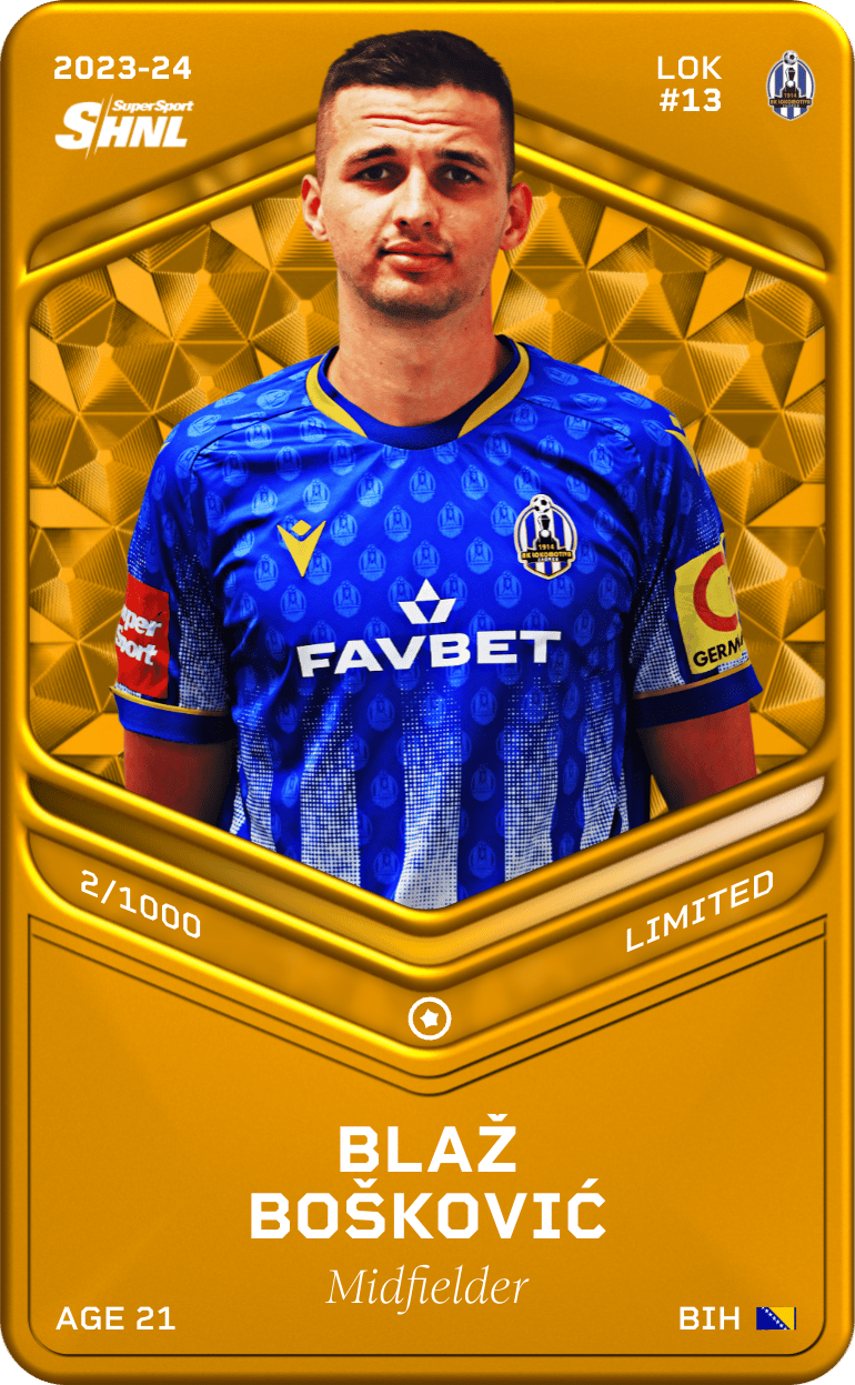Blaž Bošković 2023-24 • Limited 2/1000