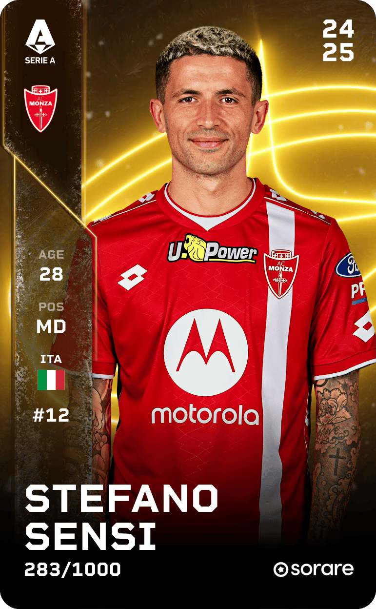 Stefano Sensi 2024-25 • Limited 283/1000