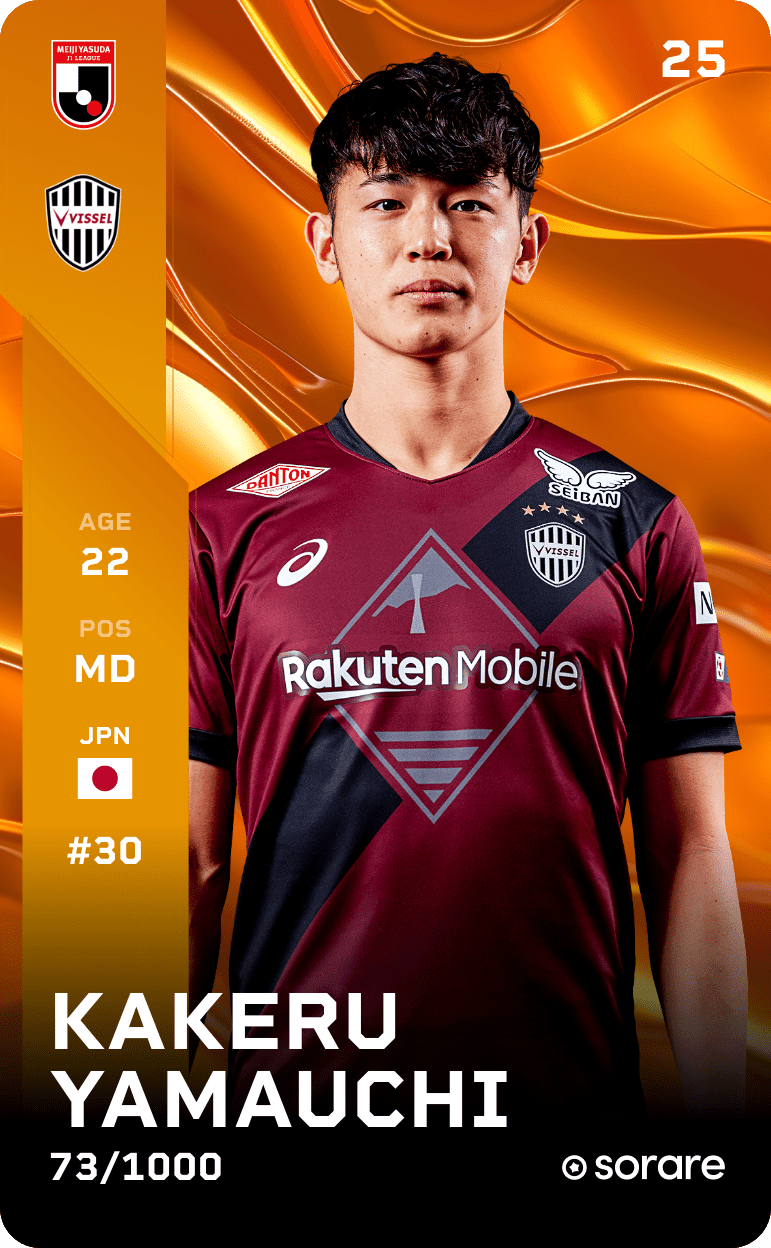 Kakeru Yamauchi 2025-26 • Limited 73/1000