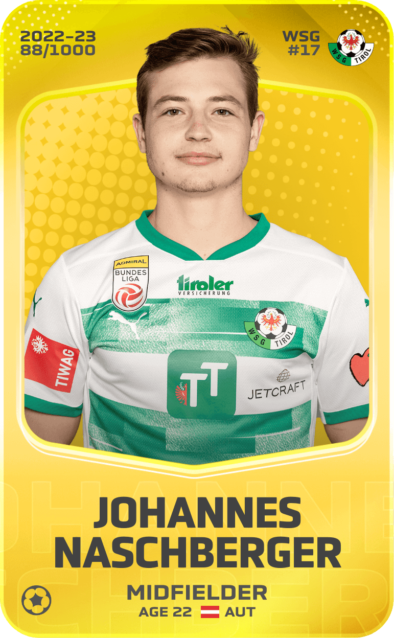 Johannes Naschberger 2022-23 • Limited 88/1000