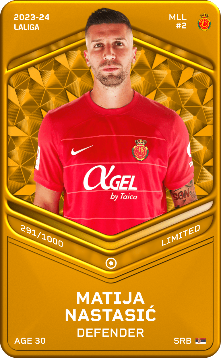 Matija Nastasić 2023-24 • Limited 291/1000