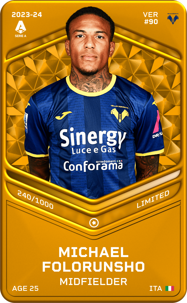 Michael Folorunsho 2023-24 • Limited 240/1000