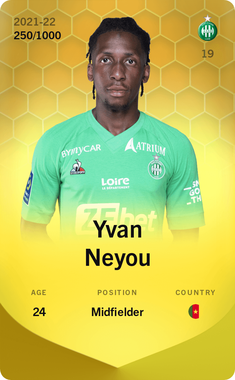 Yvan Neyou 2021-22 • Limited 250/1000