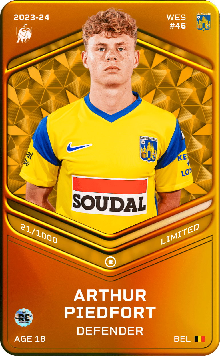 Arthur Piedfort 2023-24 • Limited 21/1000