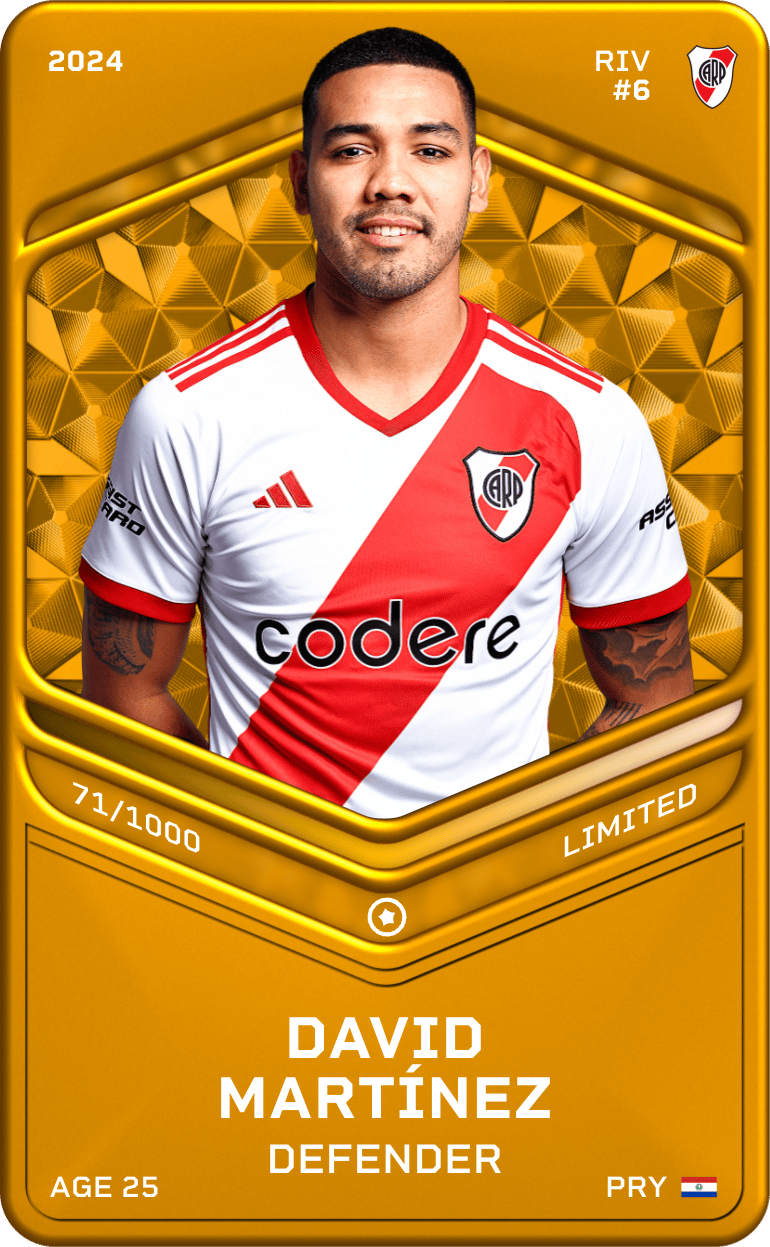 David Martínez 2024-25 • Limited 71/1000