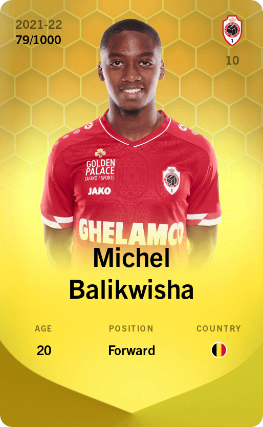 Michel Balikwisha 2021-22 • Limited 79/1000