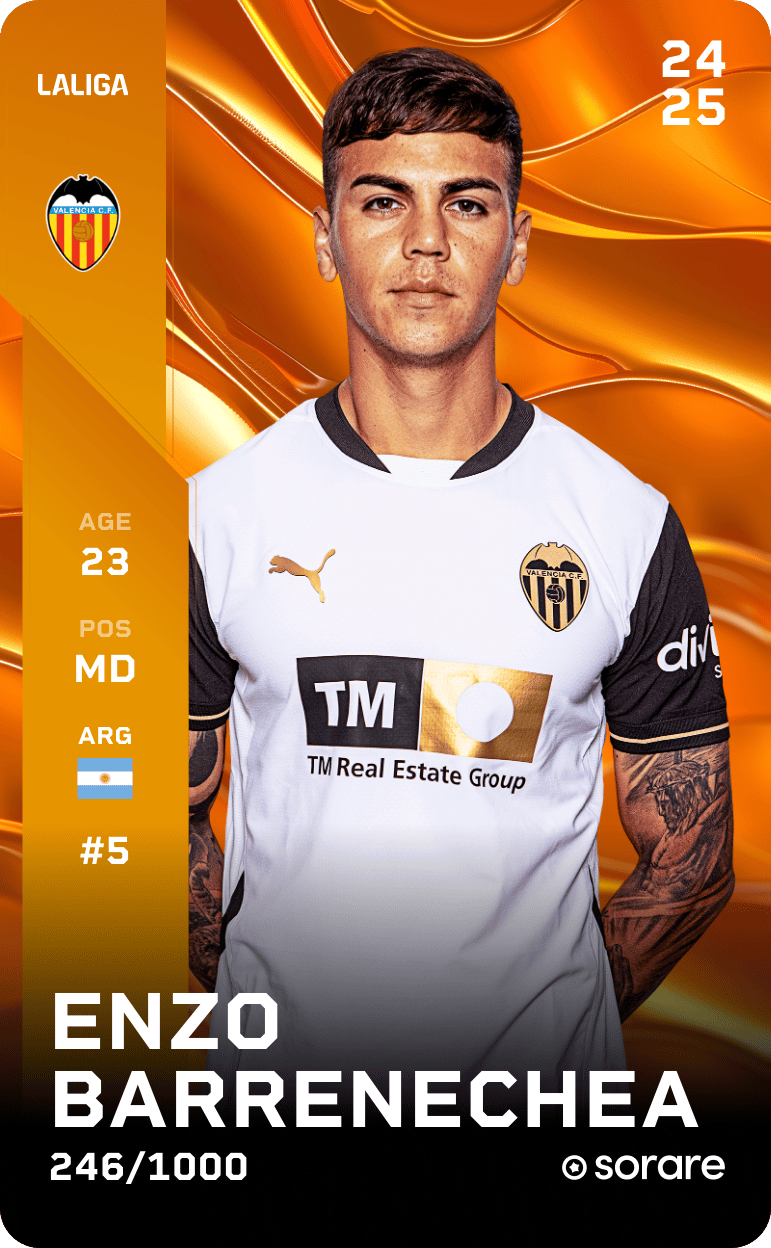Enzo Barrenechea 2024-25 • Limited 246/1000
