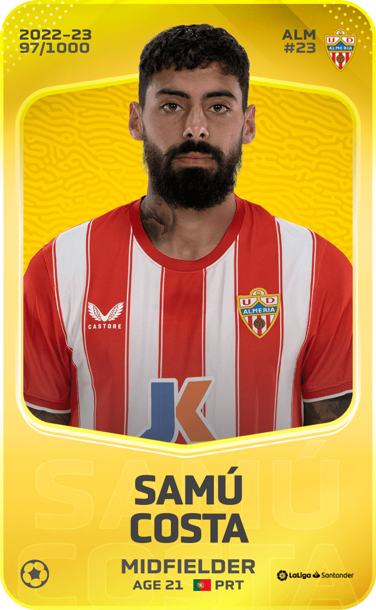 Samú Costa 2022-23 • Limited 97/1000