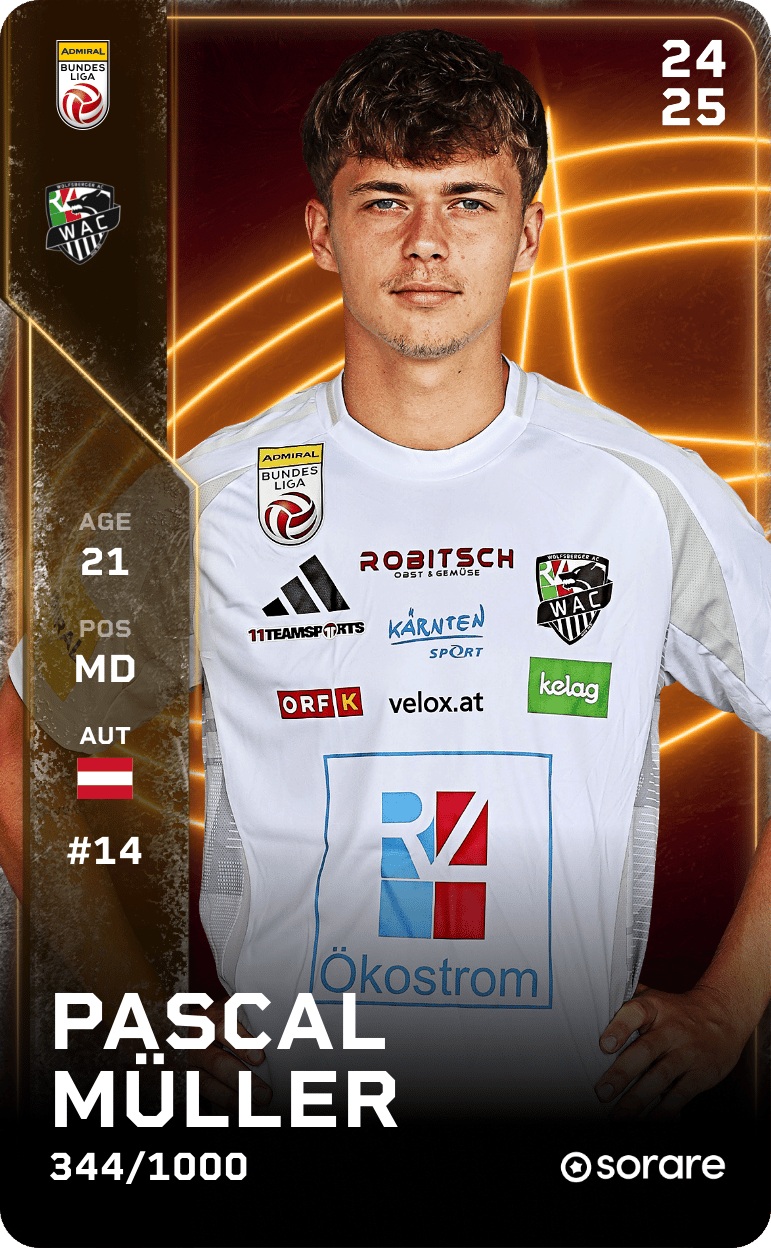 Pascal Müller 2024-25 • Limited 344/1000