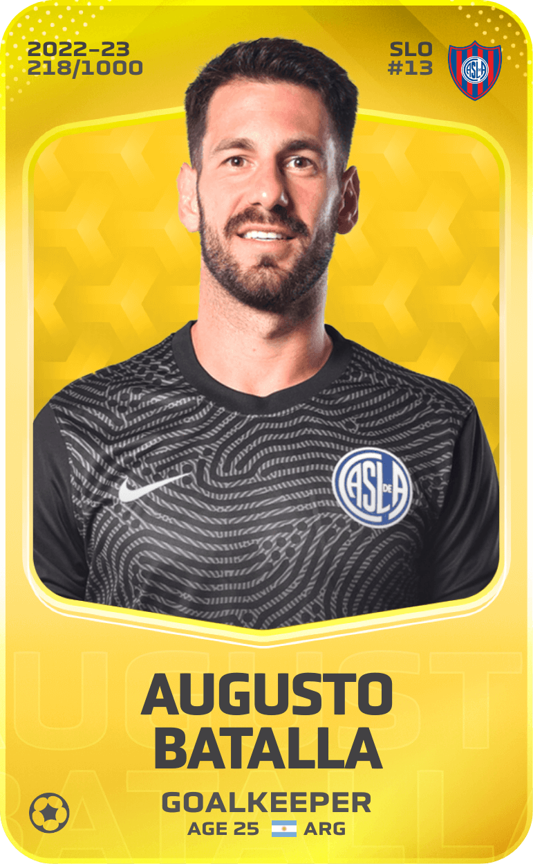 Augusto Batalla 2022-23 • Limited 218/1000