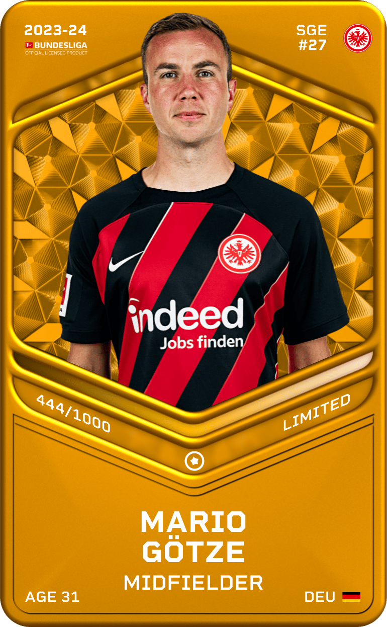 Mario Götze 2023-24 • Limited 444/1000
