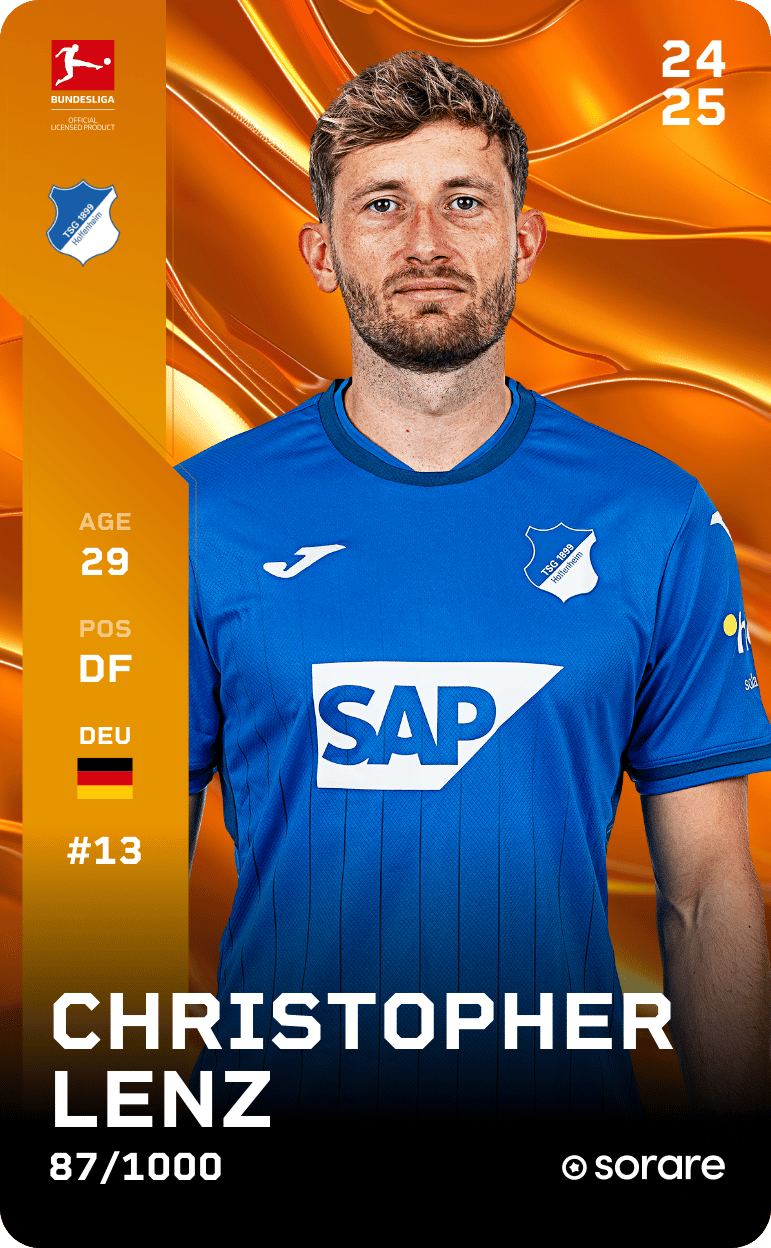 Christopher Lenz 2024-25 • Limited 87/1000