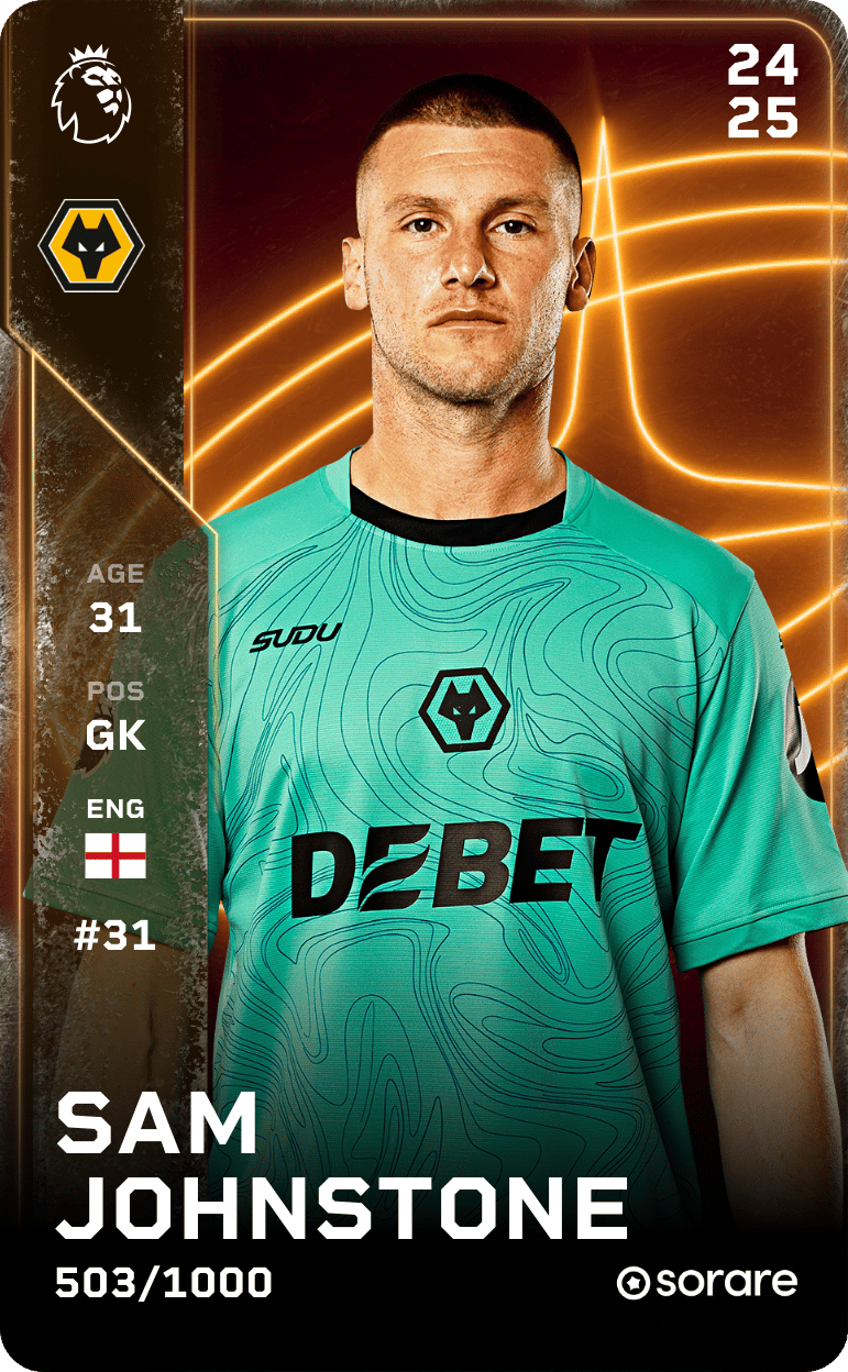 Sam Johnstone 2024-25 • Limited 503/1000