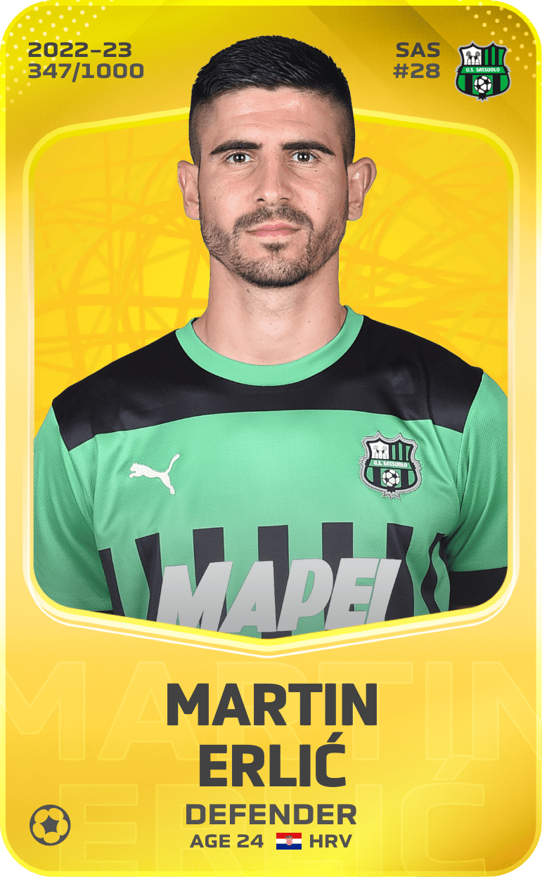 Martin Erlić 2022-23 • Limited 347/1000