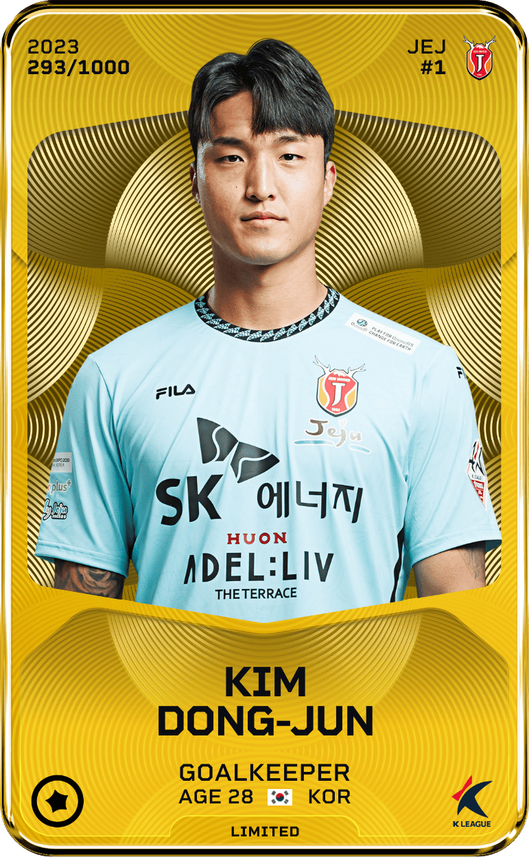 Kim Dong-Jun 2023-24 • Limited 293/1000