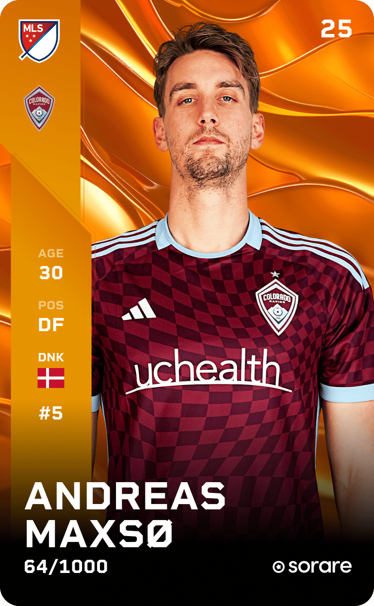 Andreas Maxsø 2025-26 • Limited 64/1000