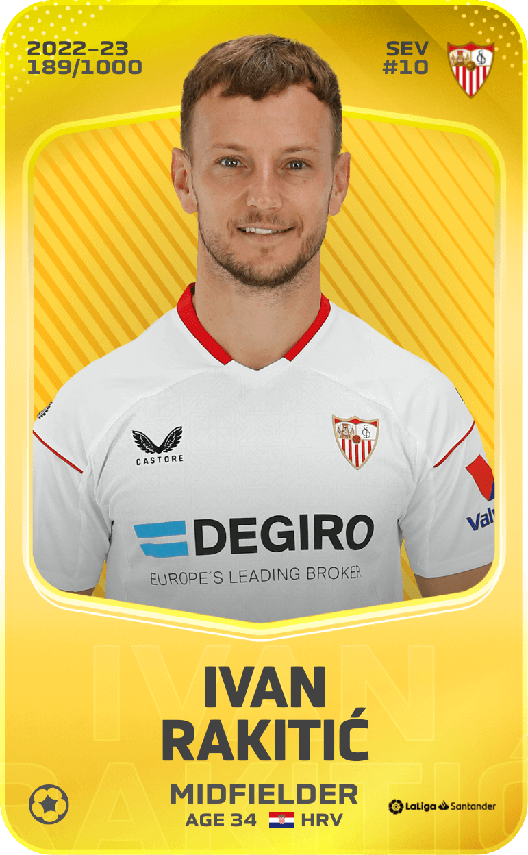 Ivan Rakitić 2022-23 • Limited 189/1000
