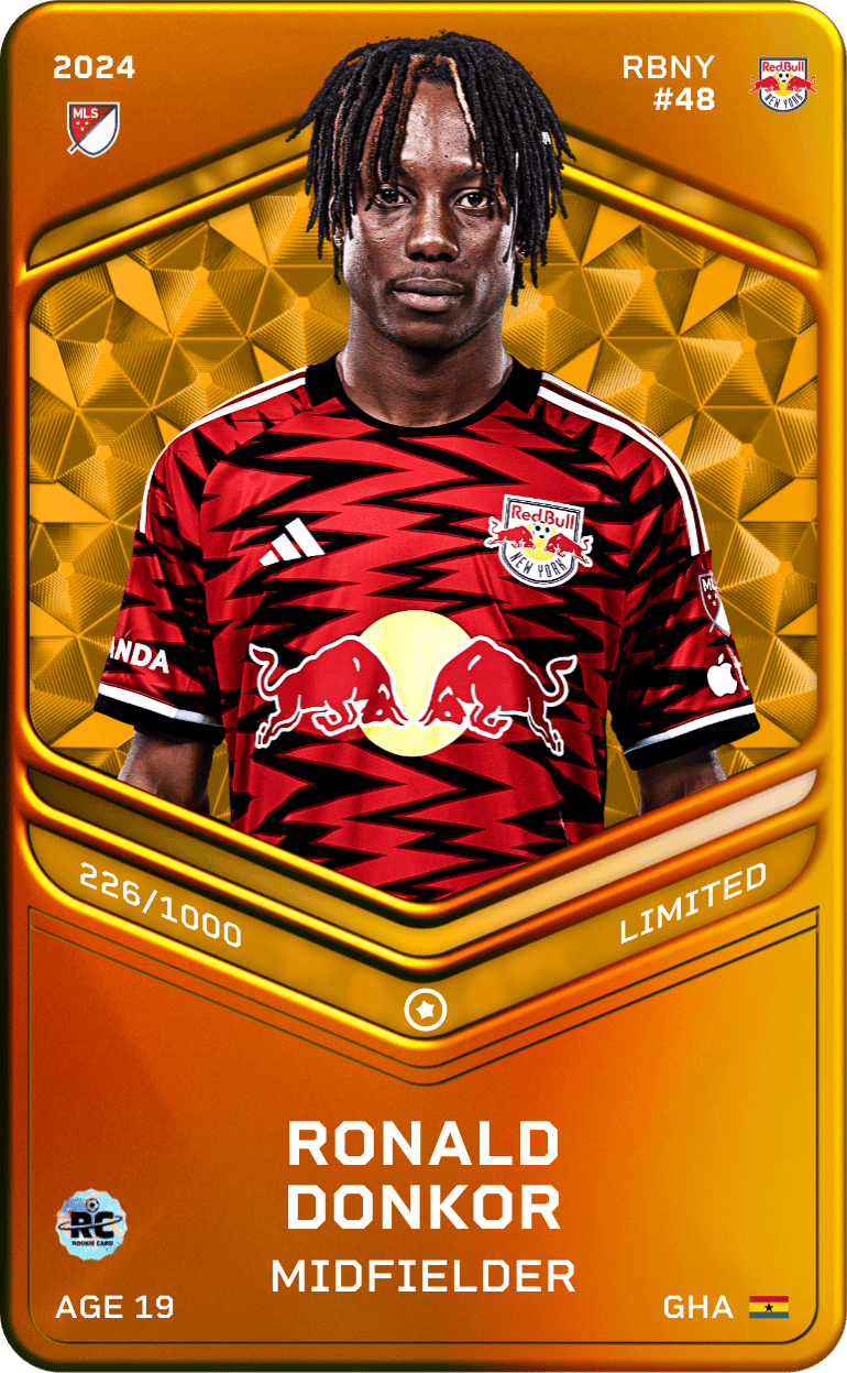Ronald Donkor 2024-25 • Limited 226/1000