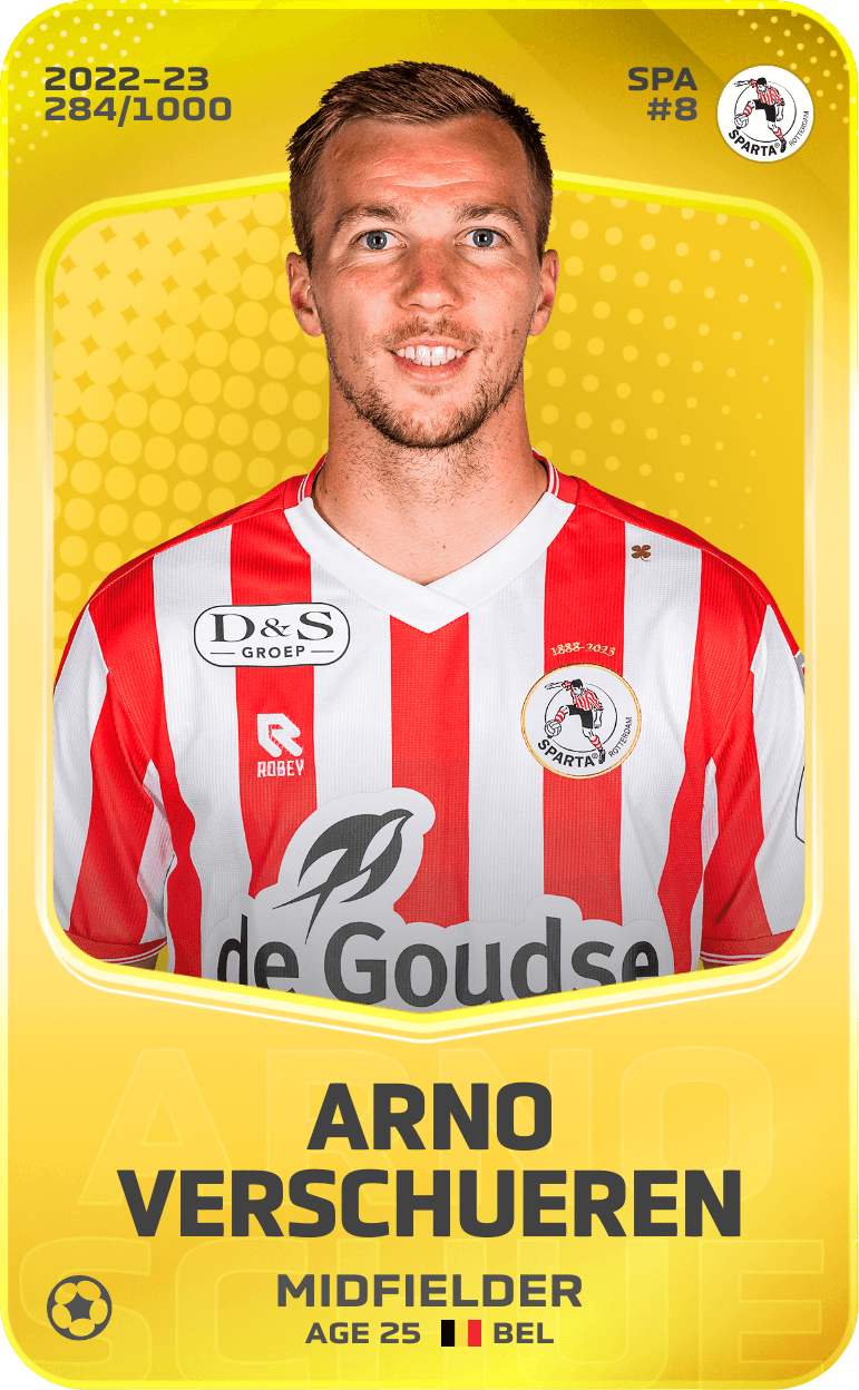 Arno Verschueren 2022-23 • Limited 284/1000