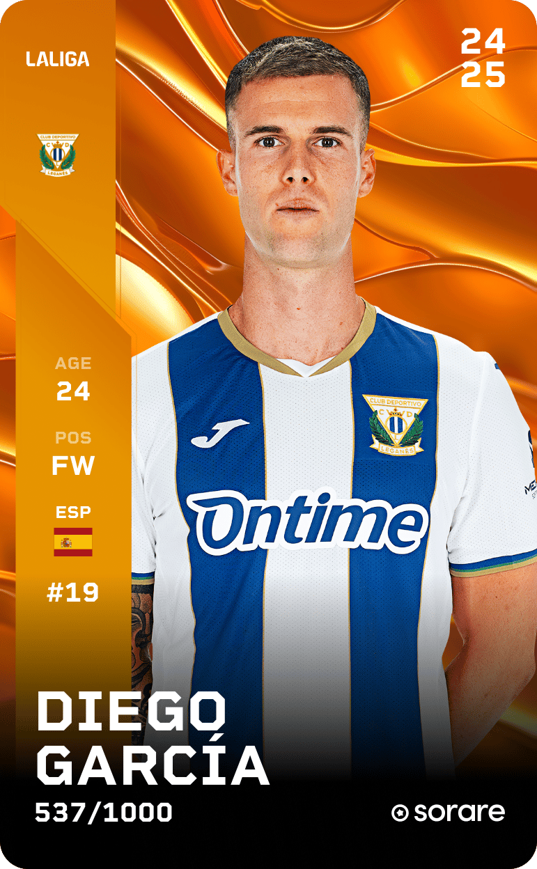 Diego García 2024-25 • Limited 537/1000