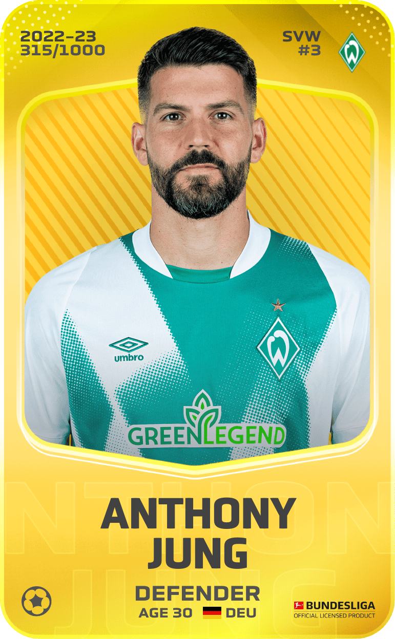 Anthony Jung 2022-23 • Limited 315/1000
