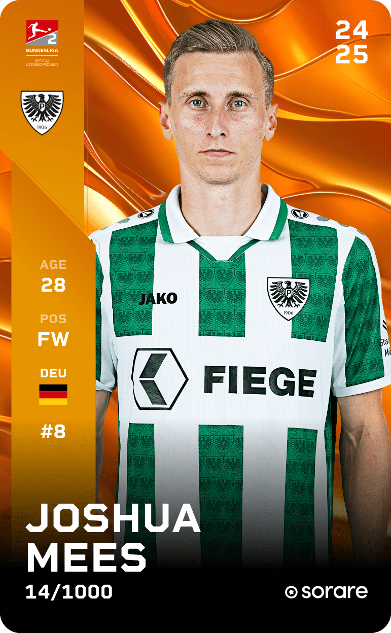 Joshua Mees 2024-25 • Limited 14/1000