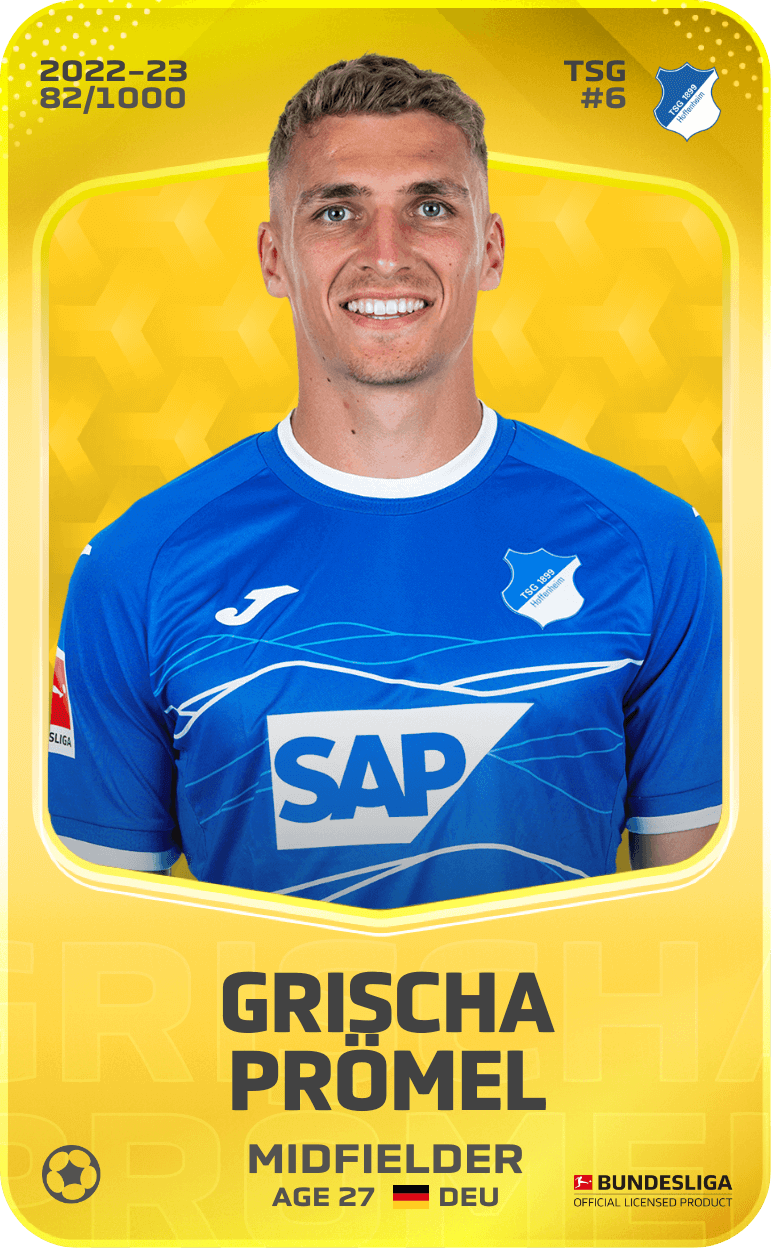 Grischa Prömel 2022-23 • Limited 82/1000